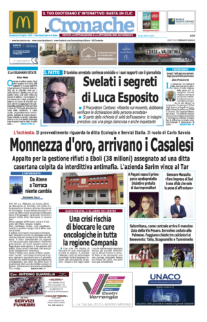 Edizione Digitale Le Cronache 26/07/2026