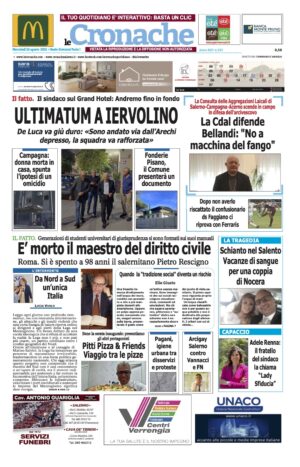 Edizione Digitale Le Cronache 26/08/2026