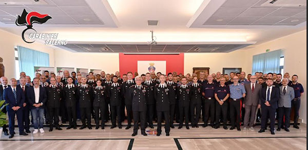 Carabinieri, il comandante Interregionale “Ogaden” in vista al comando provinciale