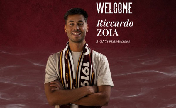 Salernitana, ufficializzato Zoia
