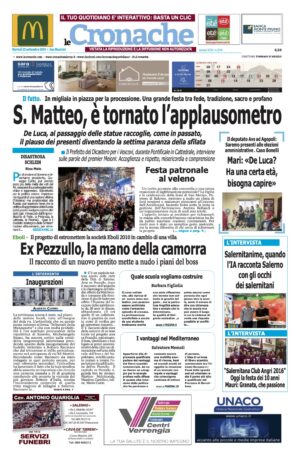 Edizione Digitale Le Cronache 22/09/2026