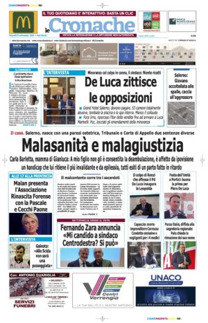 Edizione Digitale Le Cronache 25/09/2026