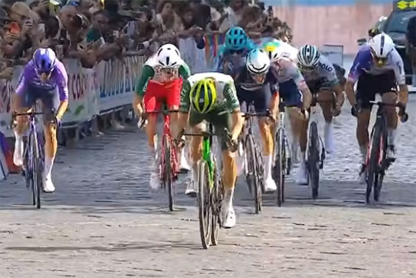 Giro di Campania: vince l’uruguaiano Fagundez