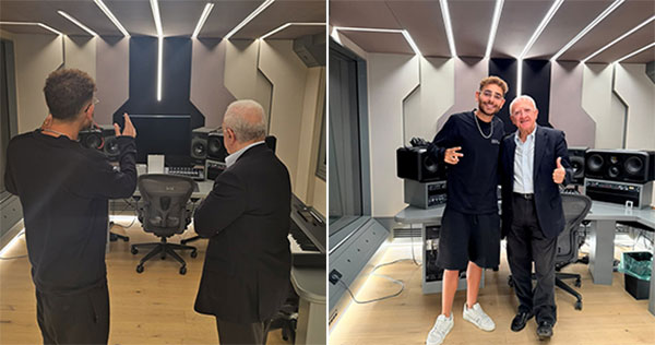Rocco Hunt, studio di registrazione a Salerno. De Luca: «Insieme progetti per i giovani»