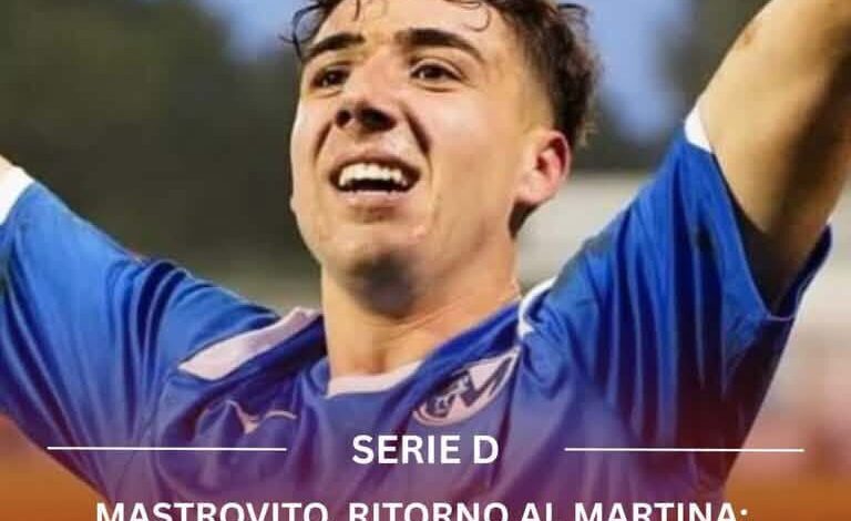 Salernitana, Mastrovito torna al Martina
