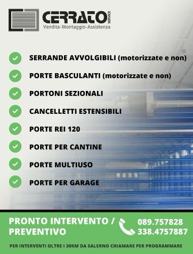 Cerrato Service Salernitana Cerrato Service - Serrande e Porte Salerno