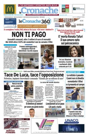 Edizione Digitale Le Cronache 22/10/2026