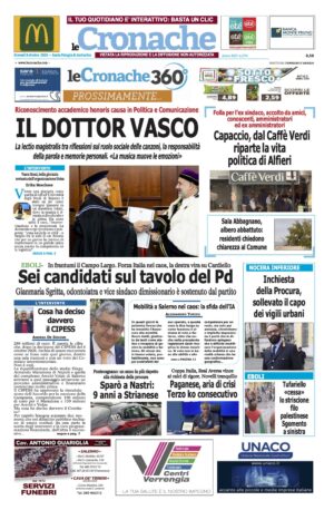 Edizione Digitale Le Cronache 08/10/2026