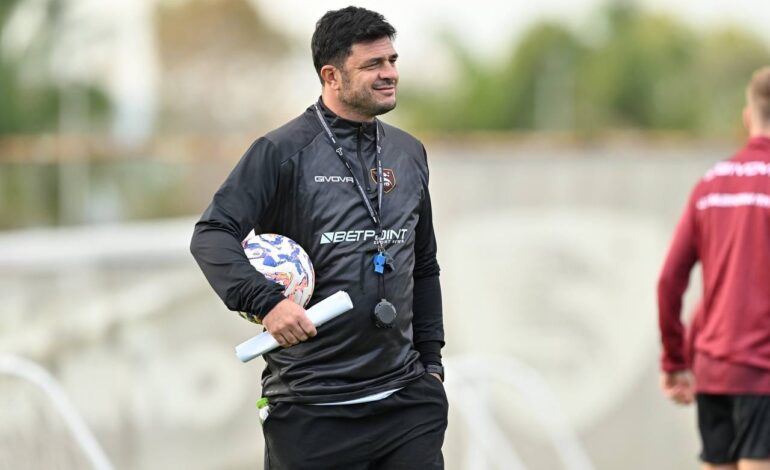 Salernitana, a pranzo con Di Bari