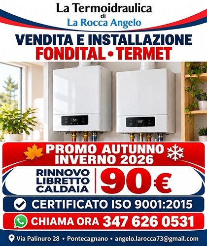 La Termoidraulica di La Rocca Angelo - Promo Autunno Inverno 2026